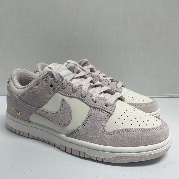 Nike Shoes - Nike Dunk Low Sail Pearl Pink IO4244 100 Size 9 Women White Low Top Sneaker